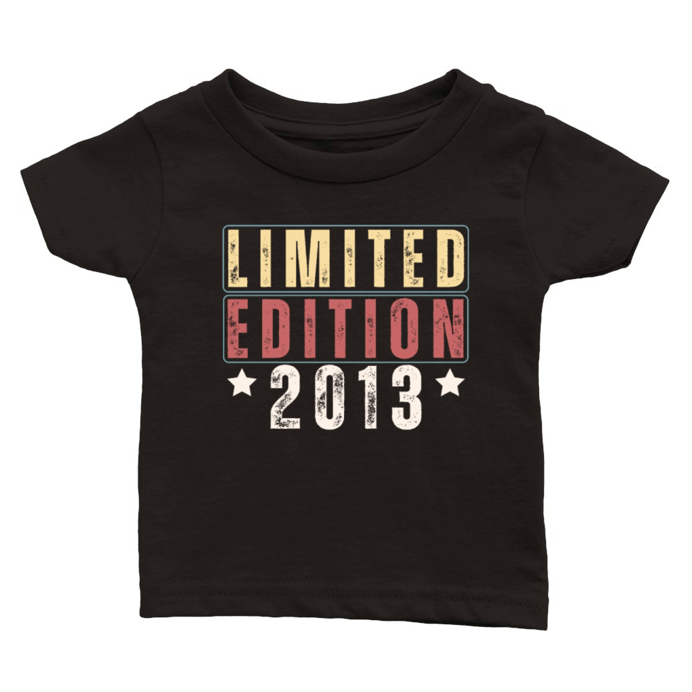 Limitid idition 2013 year 2013 Classic Baby Crewneck T-shirt