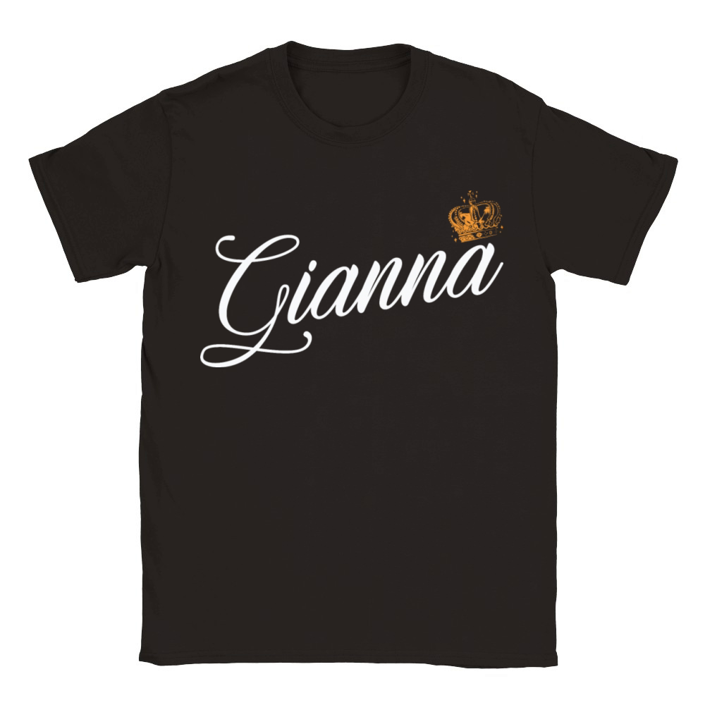 Gianna Name for Women Kids Toddlers - Gianna Classic Kids Crewneck T-shirt