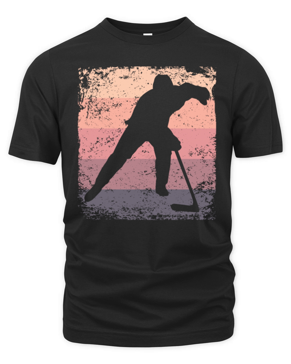 Ice Hockey Player Vintage Ice Hockey Organic Unisex T-shirt