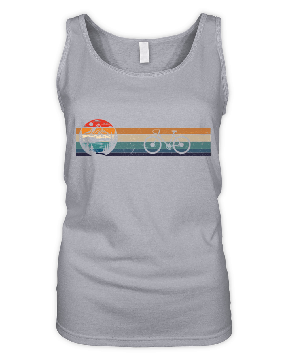 Mountain bike vintage Organic Women's Tank Top