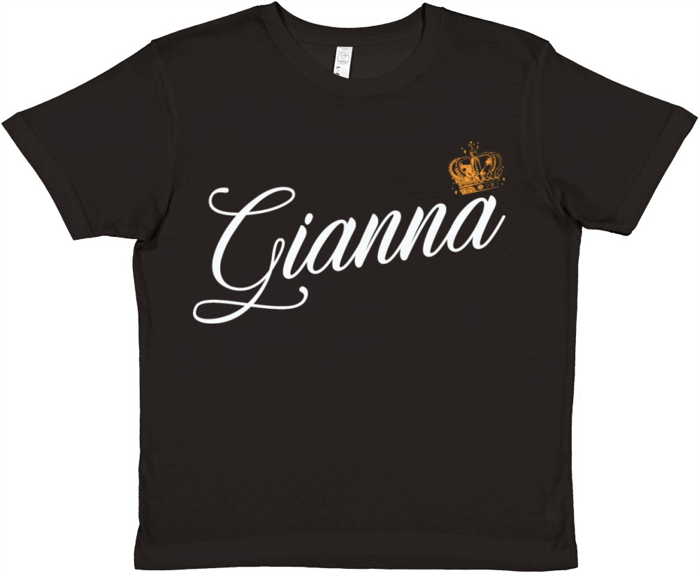 Gianna Name for Women Kids Toddlers - Gianna Premium Kids Crewneck T-shirt