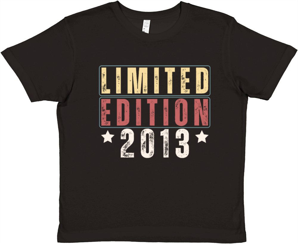 Limitid idition 2013 year 2013 Premium Kids Crewneck T-shirt