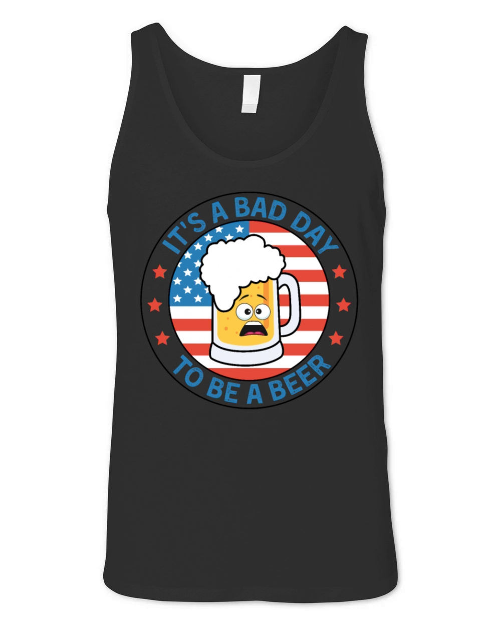 Its A Bad Day To Be A Beer Unisex Jersey Tank