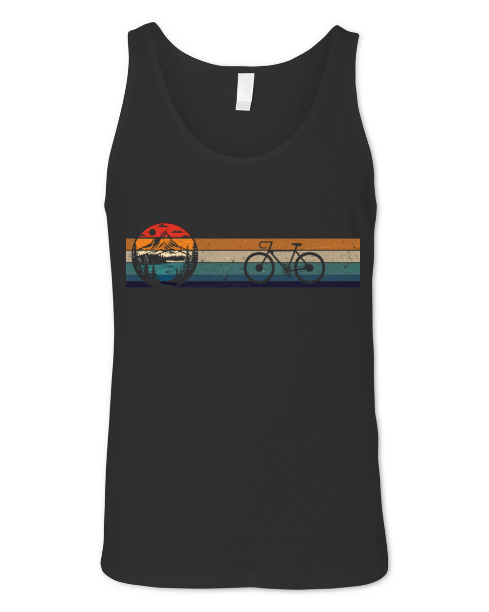 Mountain bike vintage Unisex Jersey Tank