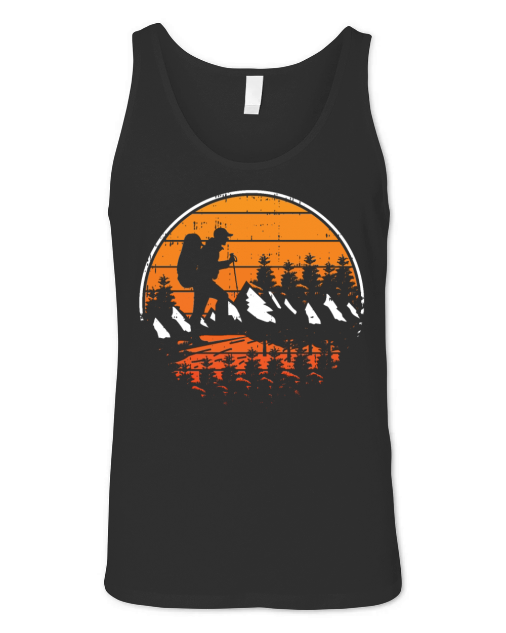 Sunset Hike Unisex Jersey Tank