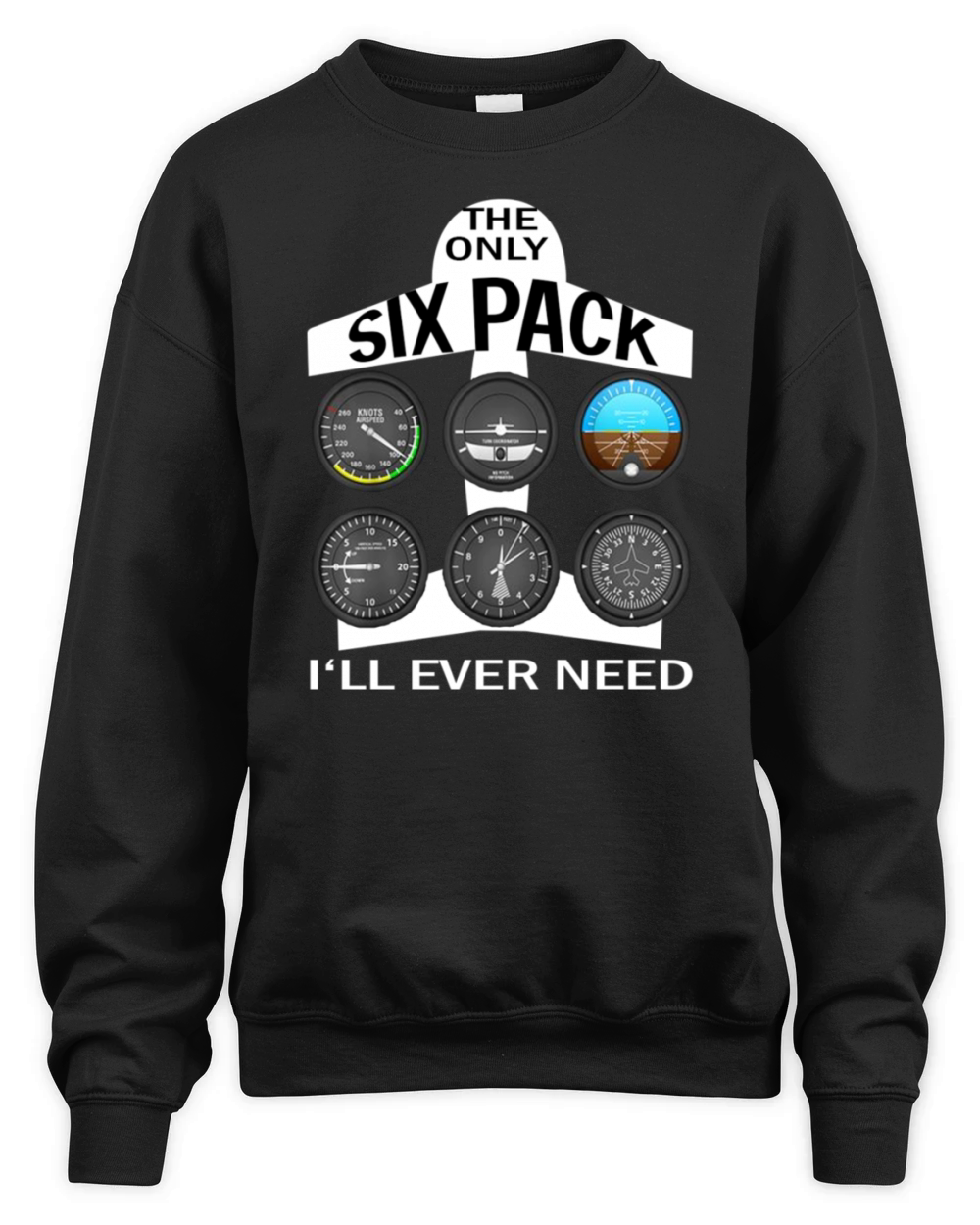 Pilot six Unisex Premium Crewneck Sweatshirt