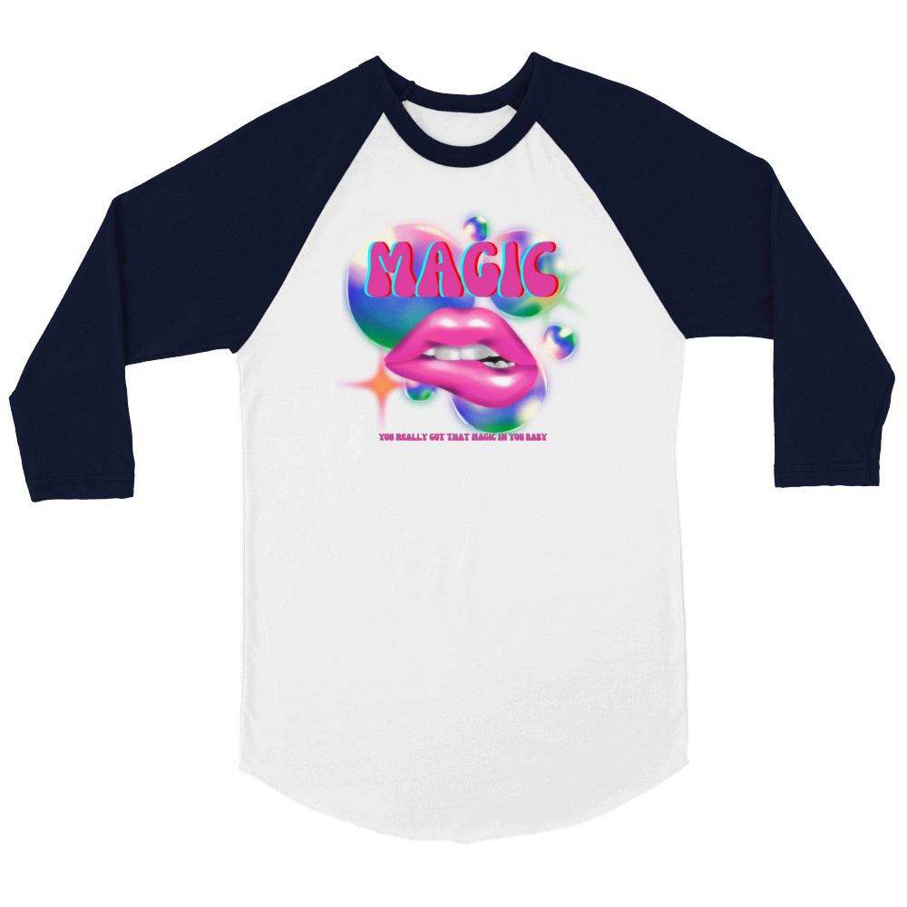 Magic Y2K Unisex ¾ sleeve Raglan T-shirt