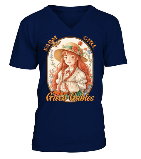 Anne of Green Gables V-Neck T-shirt