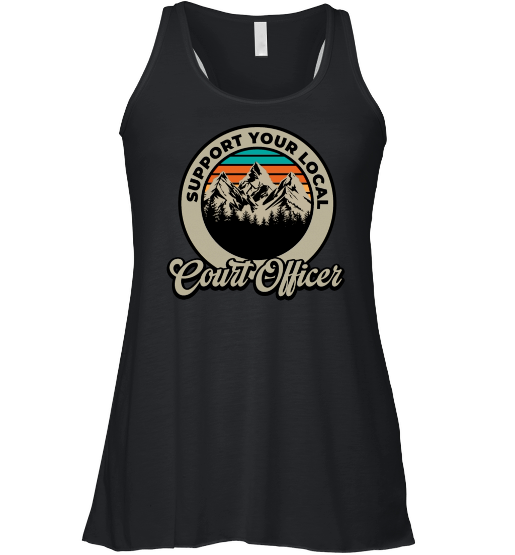 Court Officer Women's Flowy Tank Top
