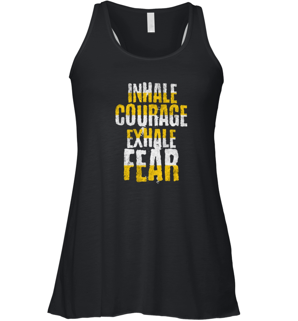 Motivational Typographic Women's Flowy Tank Top
