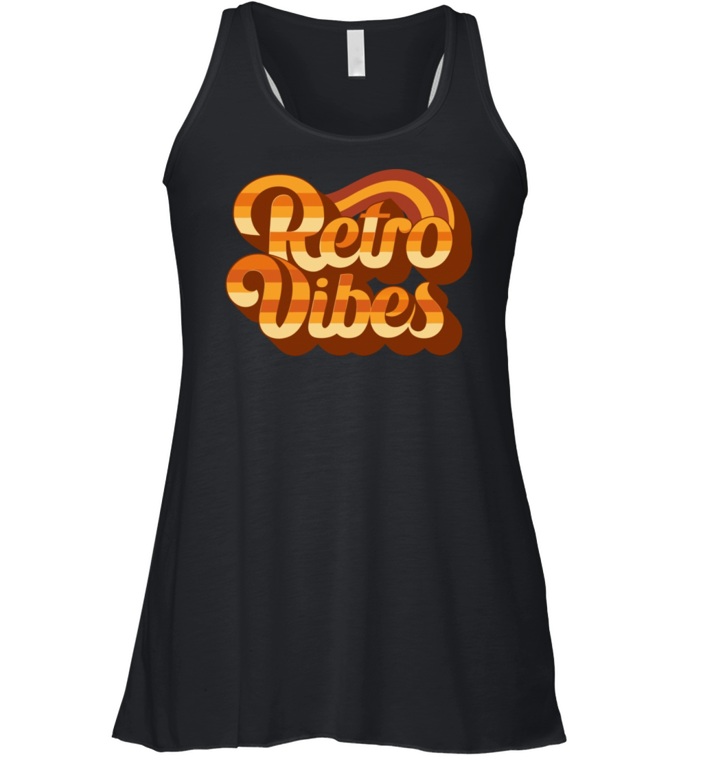 Retro Vibes Women's Flowy Tank Top