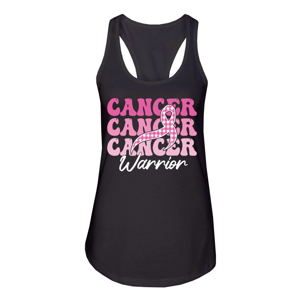 Breast Cancer Awareness Breast Cancer Warrior Women's Racerback Tank