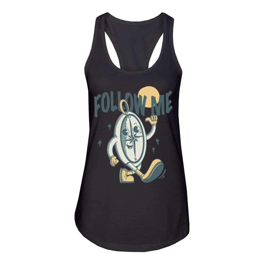 Follow Me Women's Racerback Tank