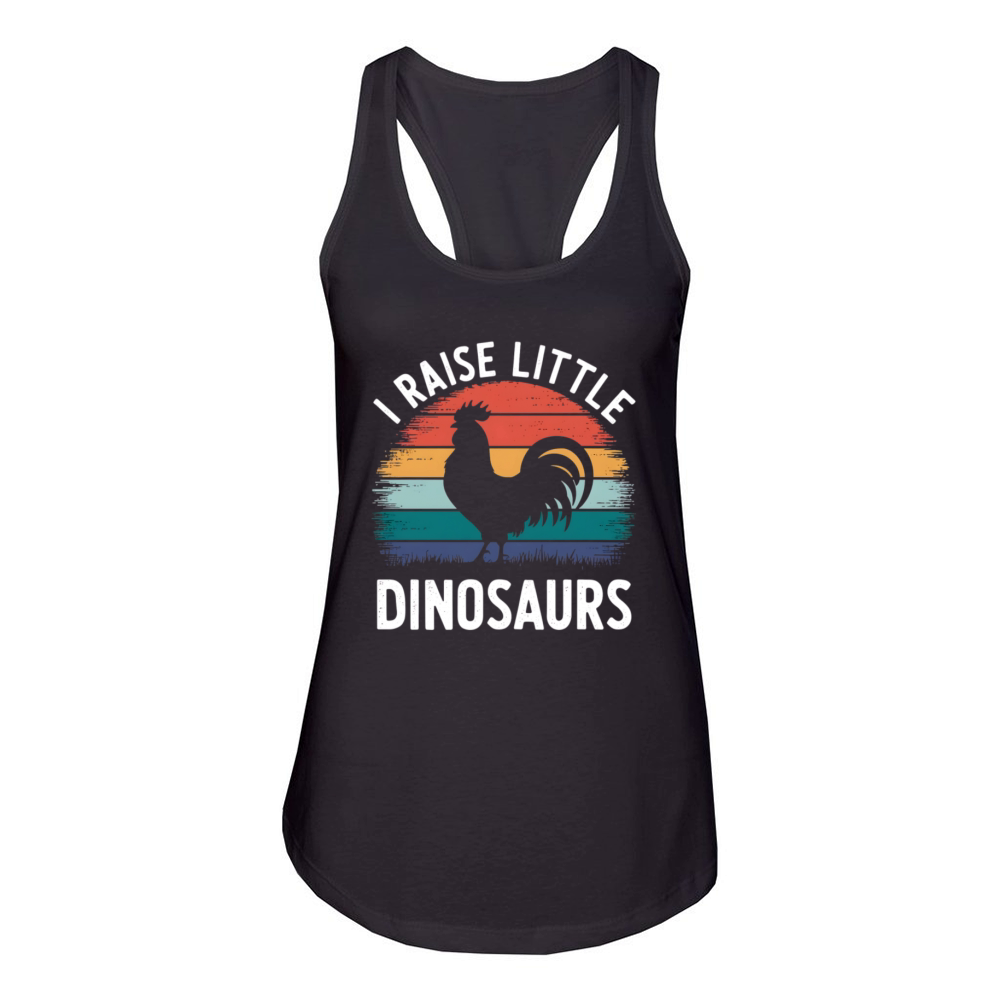 Vintage Rooster Women's Racerback Tank