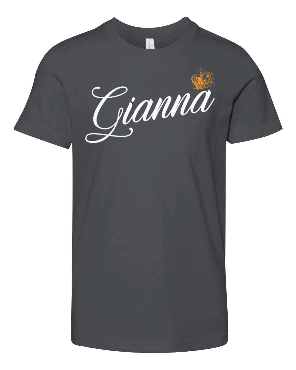 Gianna Name for Women Kids Toddlers - Gianna Youth Unisex Jersey Tee