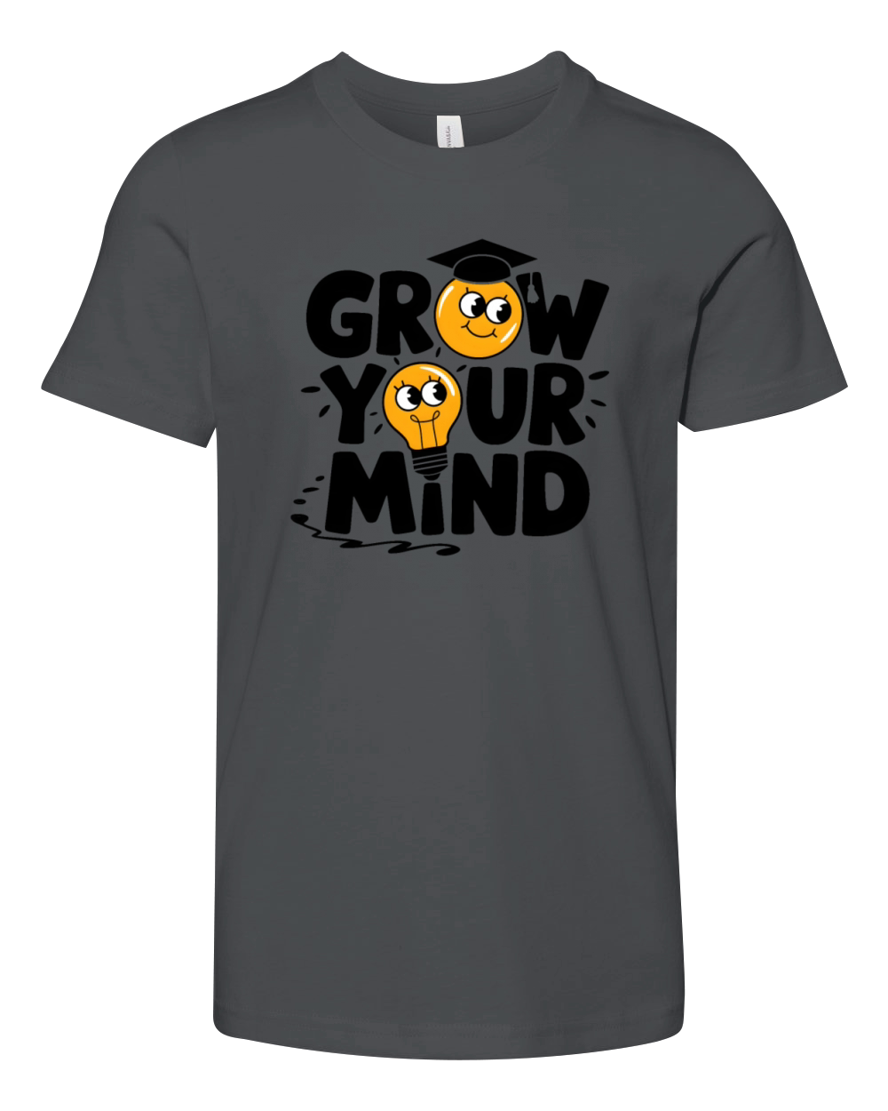 quotes grow your mind Youth Unisex Jersey Tee