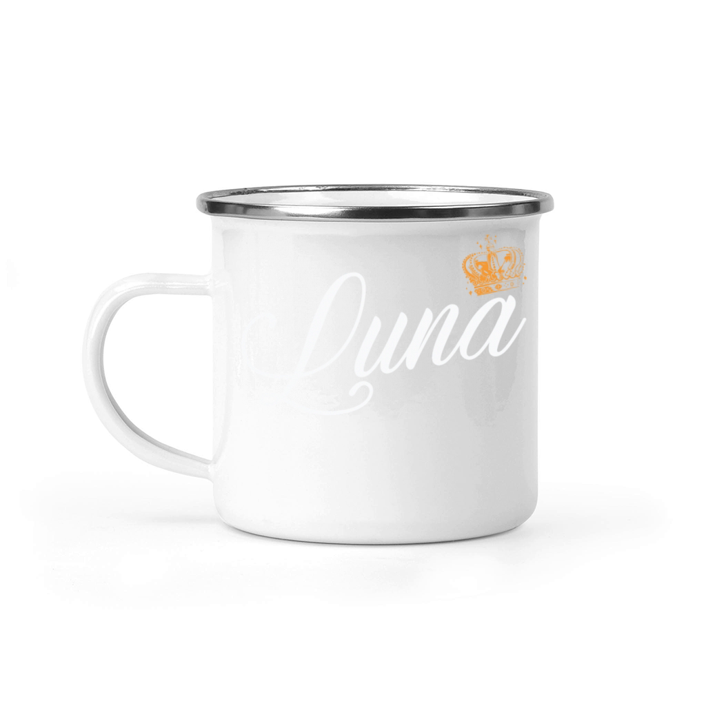 Luna Custom Name for Women Kids Toddlers - Luna Camping Mug