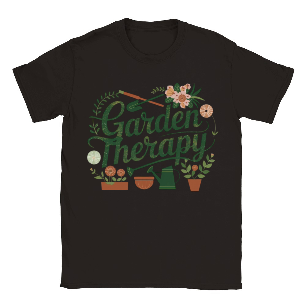 Garden Therapy Classic Kids Crewneck T-shirt