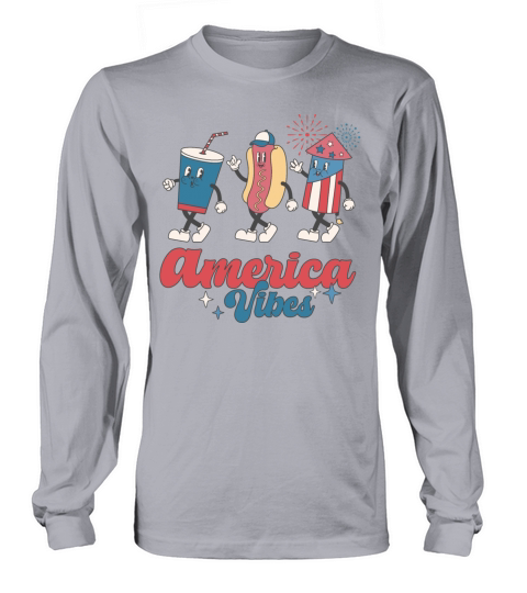 America Vibes Long sleeved Unisex
