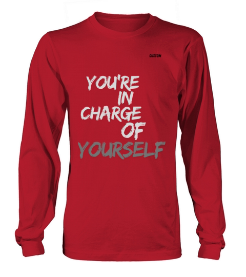 Youre in Charge of Yourself Cute MinimalistTee Long sleeved Unisex