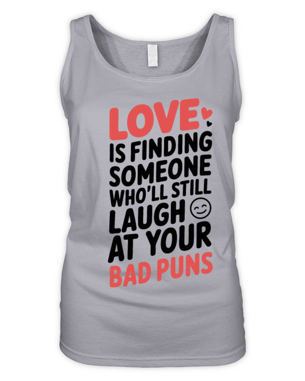 Funny couples - Love is Laughter Organic Women's Tank Top