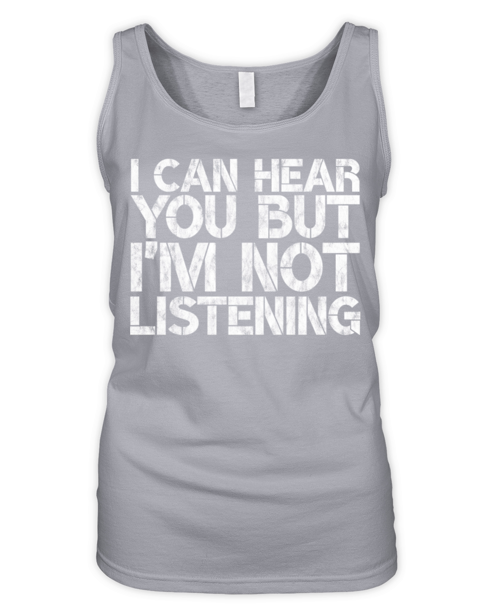I Can Hear You But Im Not Listening 5 Organic Women's Tank Top