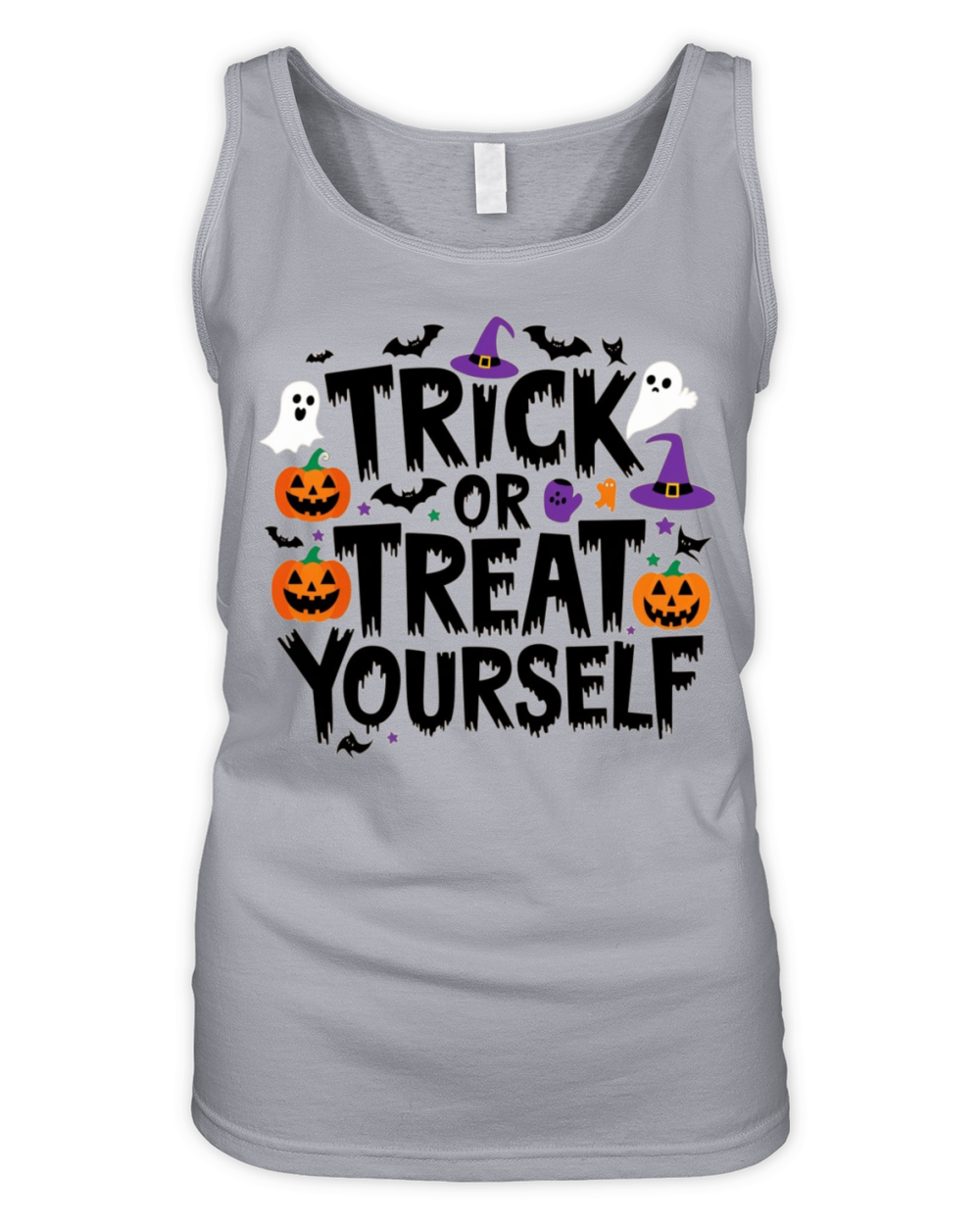 Trick or Treat Yourself Organic Women's Tank Top