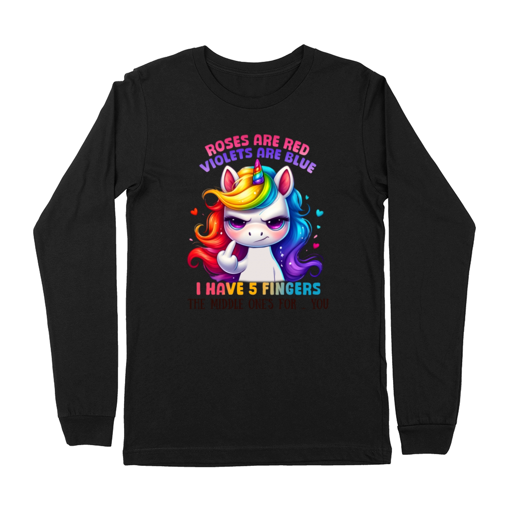 Funny Quote Unicorn Premium Long Sleeve