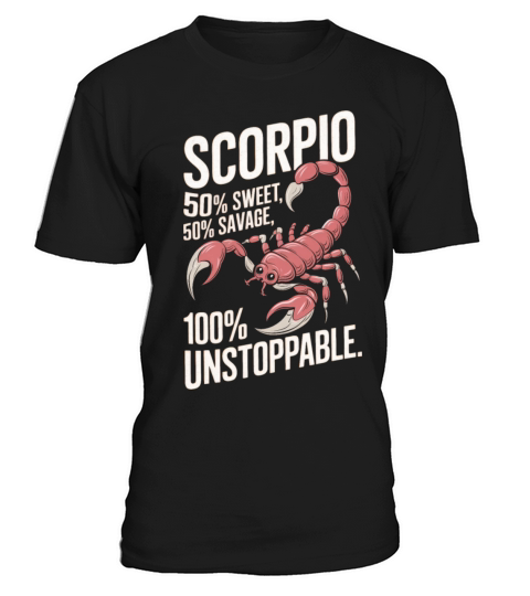 Funny Scorpio Zodiac Quote T-Shirt Unisex