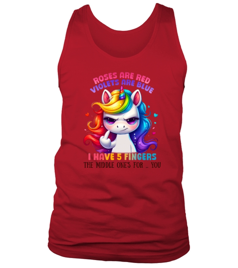 Funny Quote Unicorn Tank Top Unisex