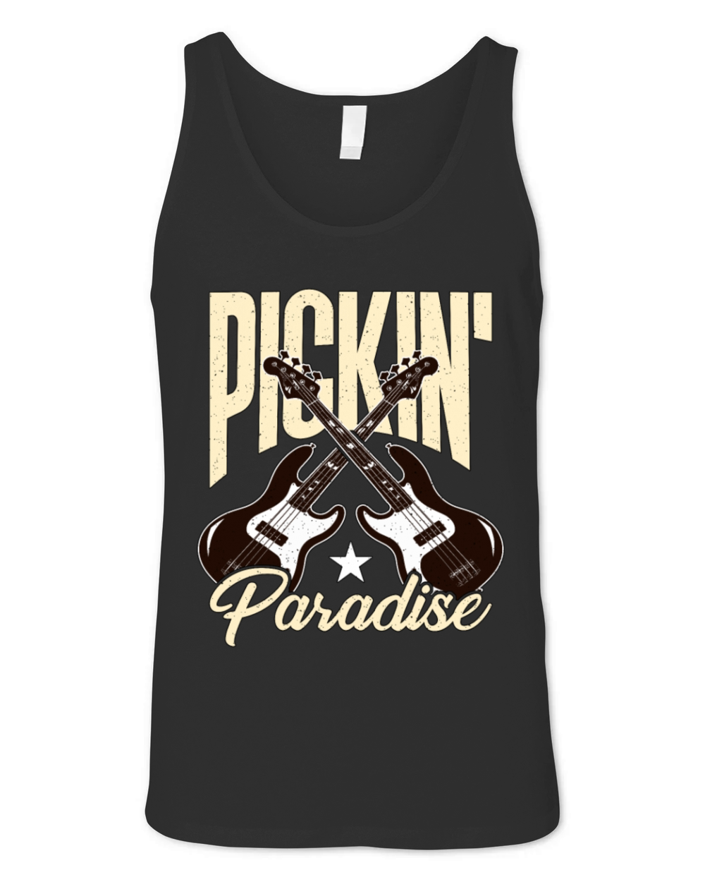 Bluegrass Music Pickin Unisex Jersey Tank