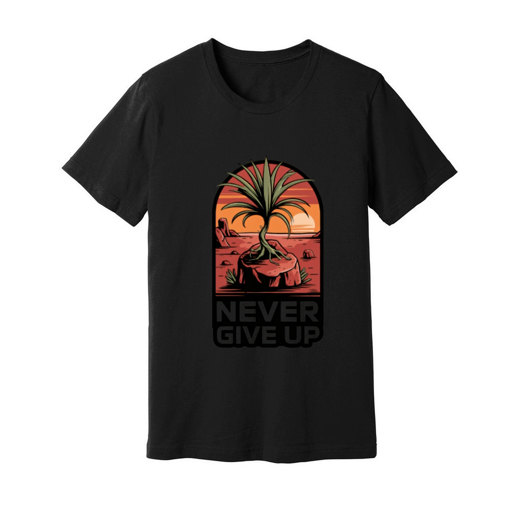 Dont give up Unisex Jersey Tee