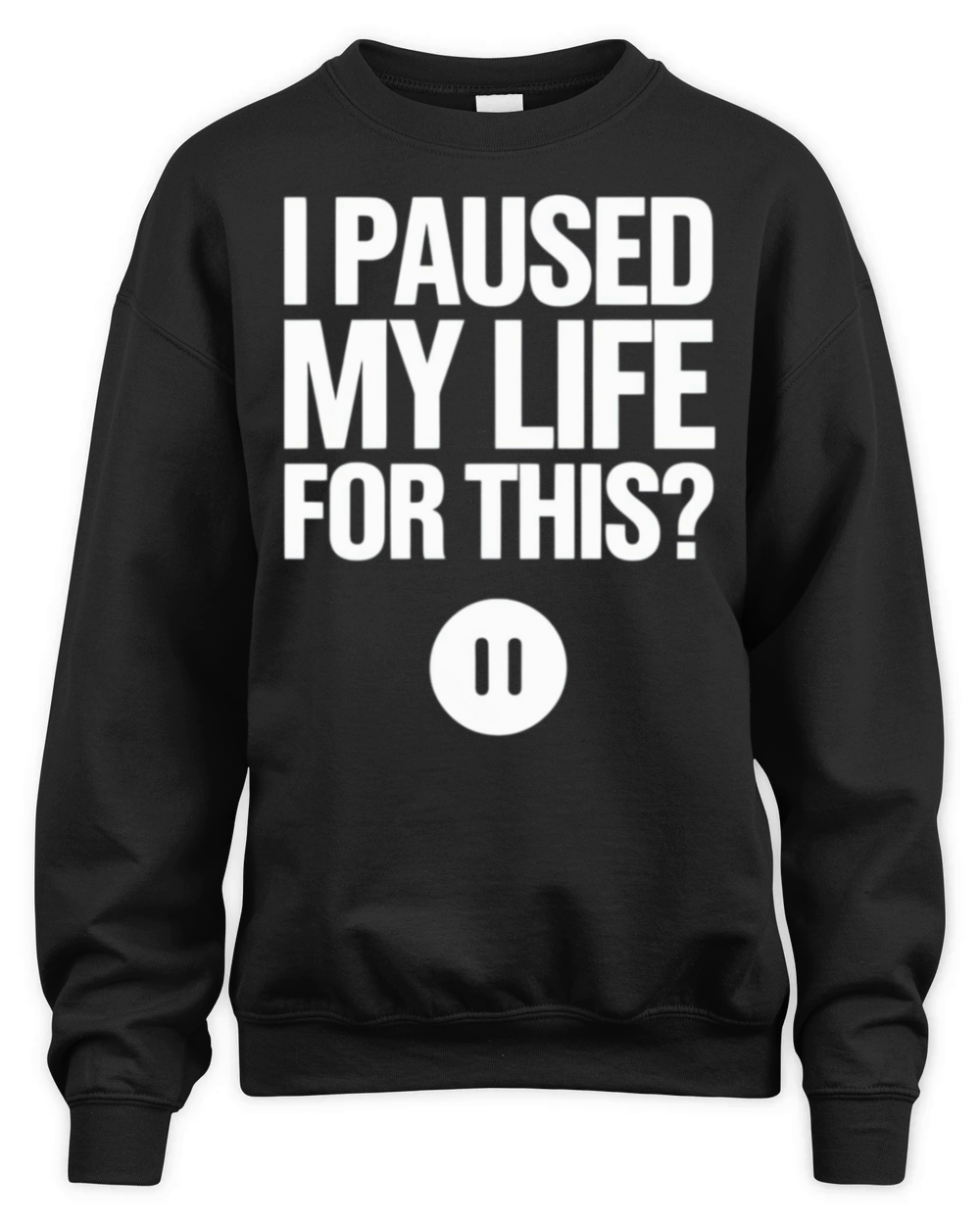 Adulting and Life Stress Humor for Students and Pr Unisex Premium Crewneck Sweatshirt