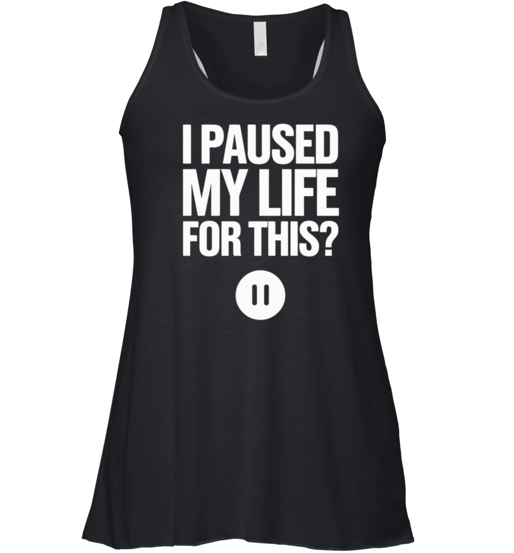 Adulting and Life Stress Humor for Students and Pr Women's Flowy Tank Top