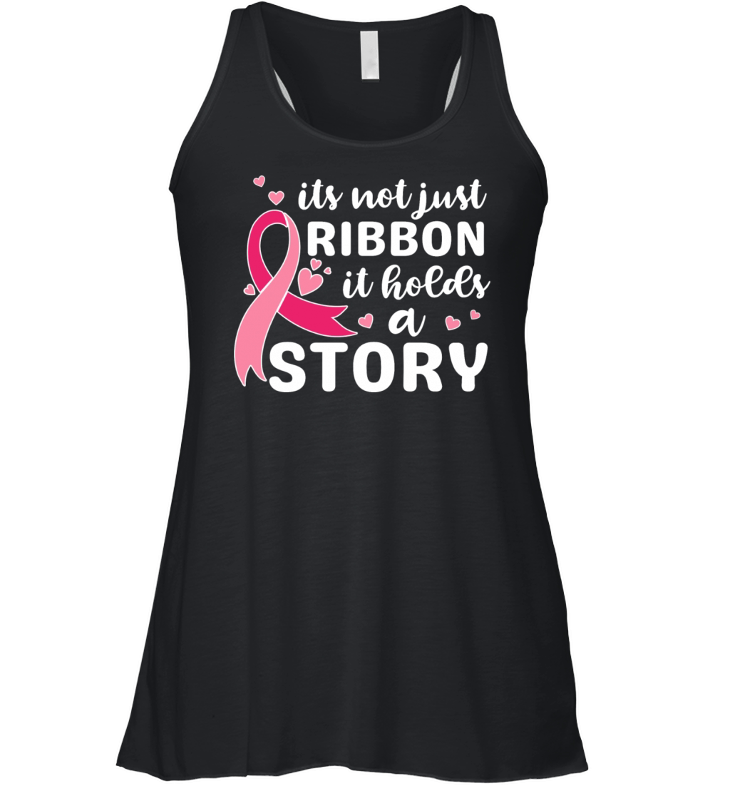 Its not just ribbon it holds a story support shirt Women's Flowy Tank Top