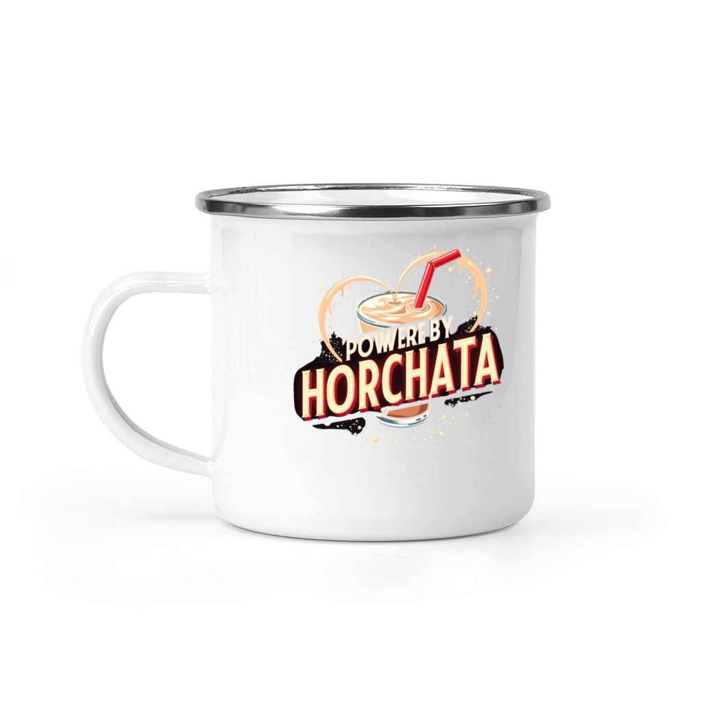 Vintage Retro Style Horchata Mexican Drink Summer Camping Mug