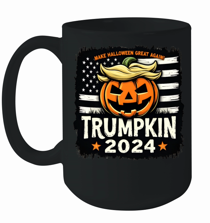 USA Trumpkin Make Halloween Great Again Funny Ceramic Mug