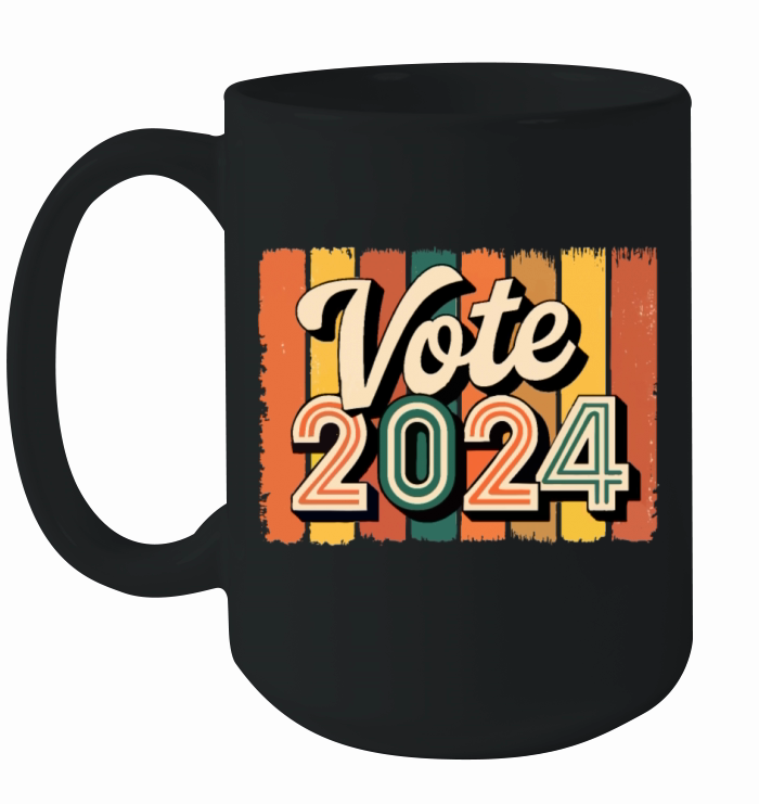 VOTE 2024 Vintage Ceramic Mug