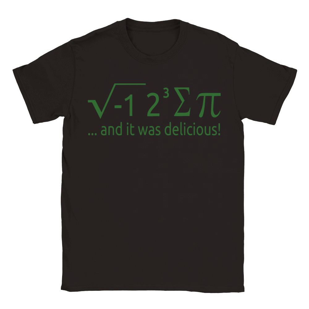 I Ate Some Pie And It Was Delicious 8 Pi Day 2WH4 Classic Kids Crewneck T-shirt