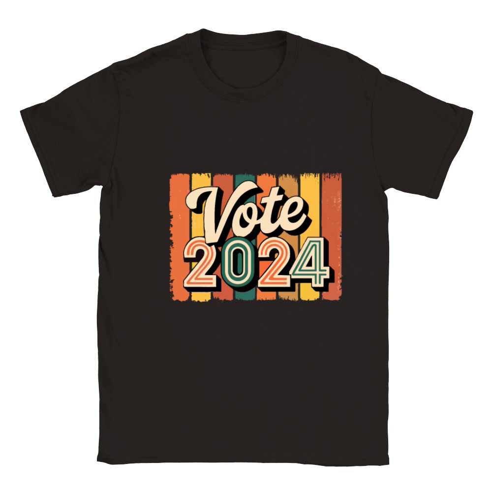 VOTE 2024 Vintage Classic Kids Crewneck T-shirt