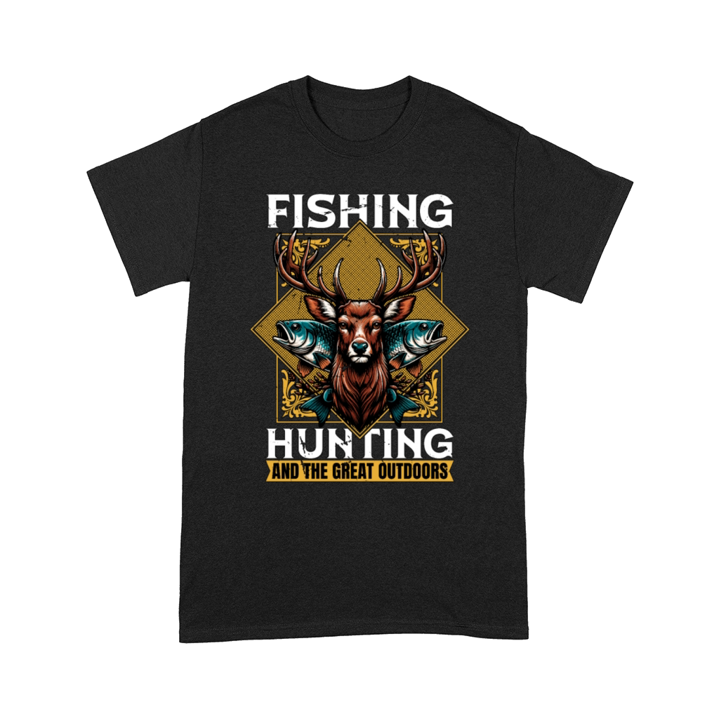 Fishing Hunting And The Great Outdoor Enthusiast Comfort T-shirt