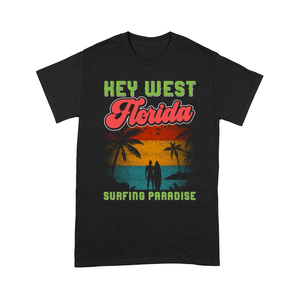 KEY-WEST FLORIDA SURFING PARADISE Vintage Comfort T-shirt