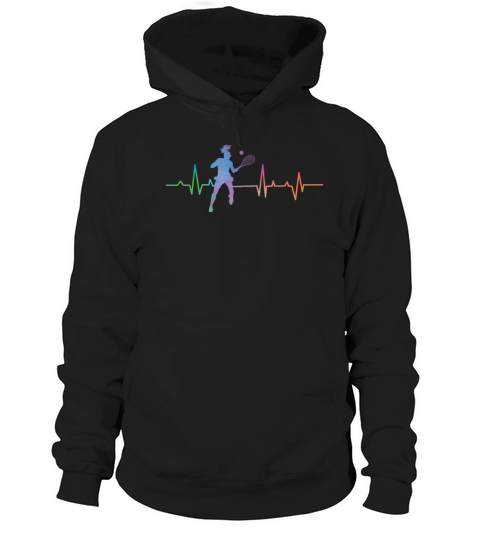 Funny Tennis Player Racket Hoodie Unisex