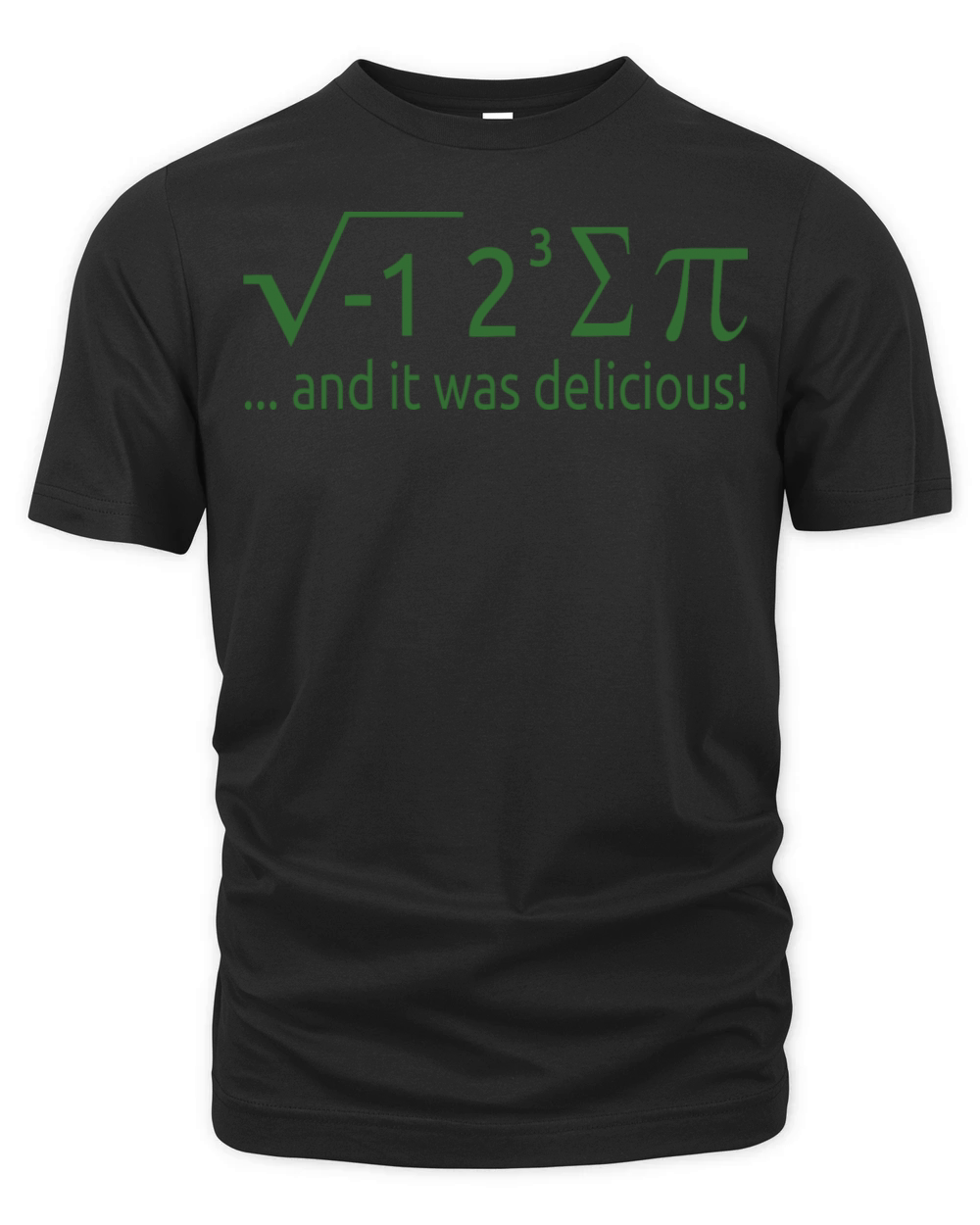 I Ate Some Pie And It Was Delicious 8 Pi Day 2WH4 Organic Unisex T-shirt