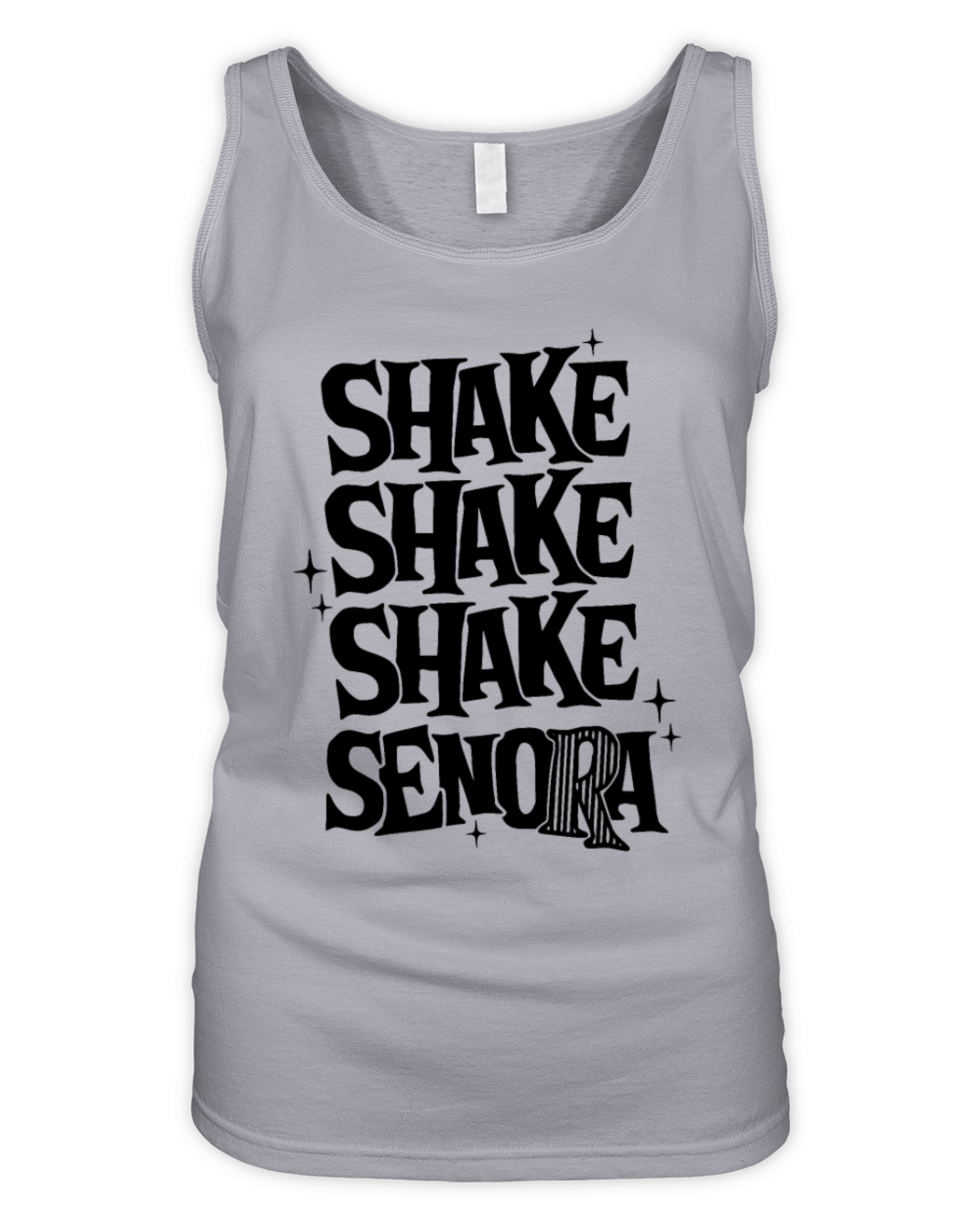 Funny Halloween Shake Shake Shake Senora Hallowee Organic Women's Tank Top