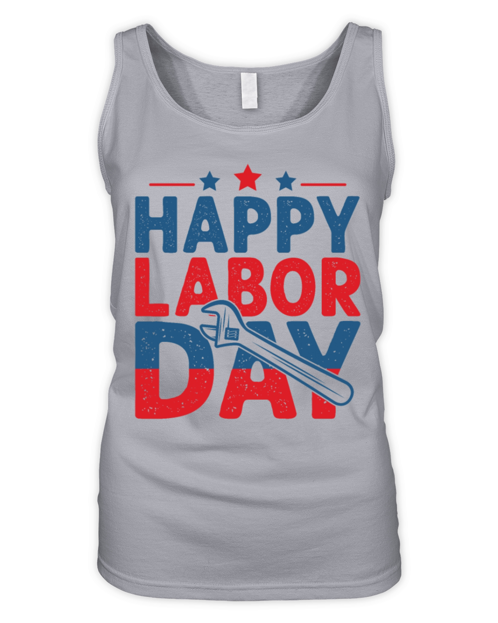 Happy Labor Day Organic Women's Tank Top