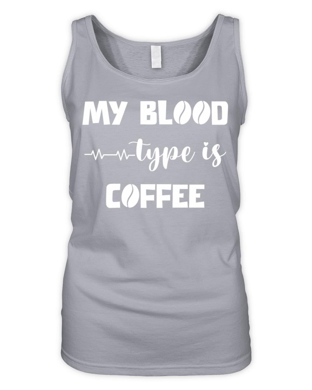 My blood type is coffee Organic Women's Tank Top