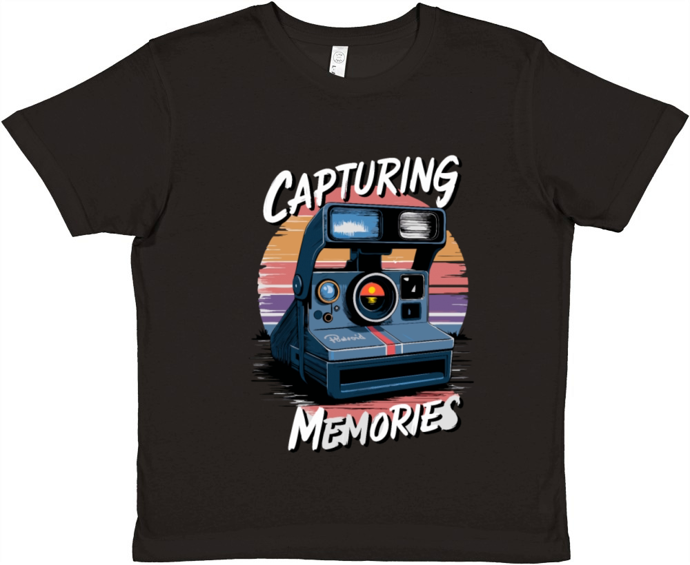 old camera vintage Premium Kids Crewneck T-shirt