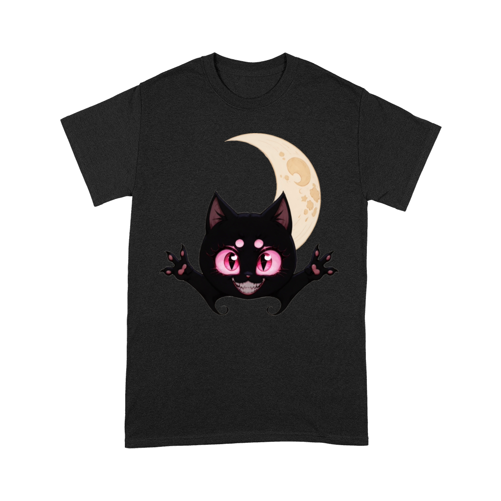 Evil Little Demon Cat Funny Design Premium T-shirt