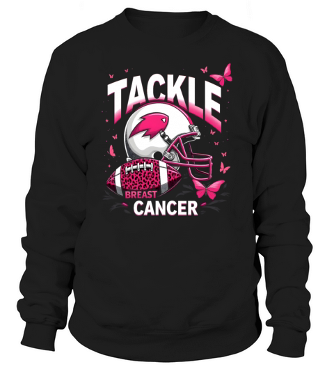 Breast Cancer Pink Awareness Design Sweatshirt Unisex
